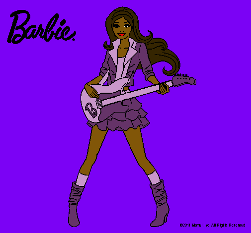 Barbie guitarrista