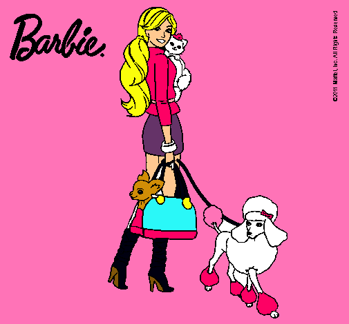 Barbie elegante