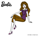 Dibujo Barbie moderna pintado por yefefe