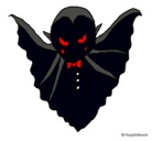 Dibujo Vampiro terrorífico pintado por ggfytty