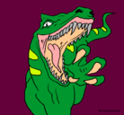 Dibujo Velociraptor II pintado por Franny