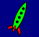 Dibujo Cohete II pintado por Jairjr
