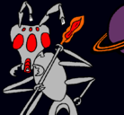 Dibujo Hormiga alienigena pintado por furlan