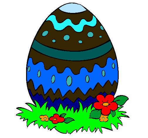 Dibujo Huevo de pascua 2 pintado por agusbel1