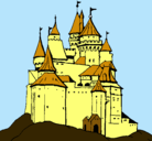 Dibujo Castillo medieval pintado por Ysae