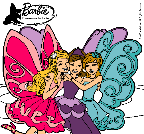 Barbie y sus amigas en hadas