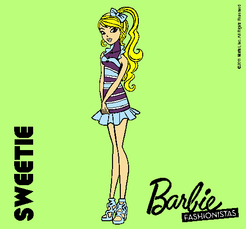 Dibujo Barbie Fashionista 6 pintado por Bryna2
