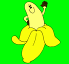 Dibujo Banana pintado por 2ken