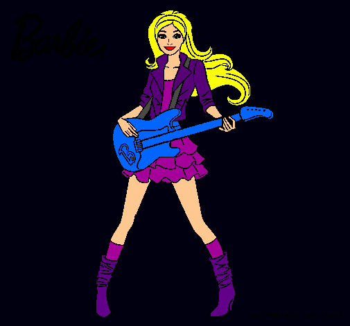 Barbie guitarrista