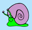 Dibujo Caracol  pintado por juno_288