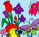 Dibujo Fauna y flora pintado por DAYAMI