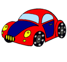 Dibujo Coche de juguete pintado por auto
