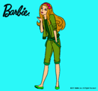 Dibujo Barbie con look casual pintado por kjgfv