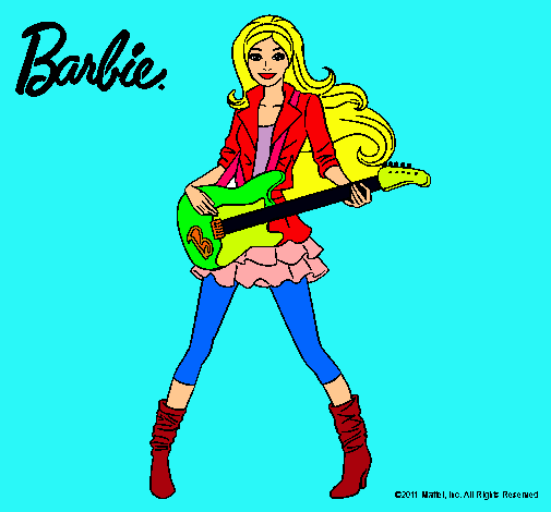 Barbie guitarrista