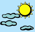 Dibujo Sol y nubes 2 pintado por brnd0n