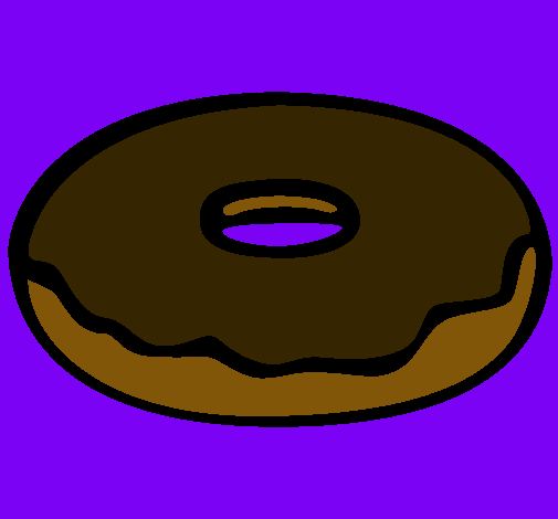 Dibujo Donuts pintado por kary7