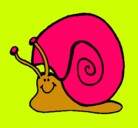 Dibujo Caracol  pintado por jjui