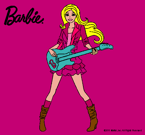 Barbie guitarrista