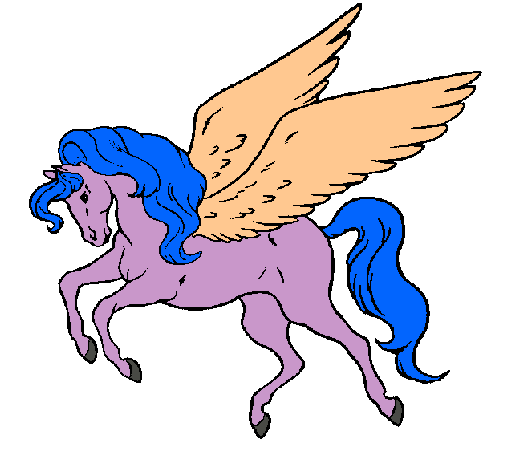 Pegaso volando