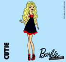 Dibujo Barbie Fashionista 3 pintado por Daaf