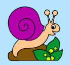 Dibujo Caracol pintado por 135465165