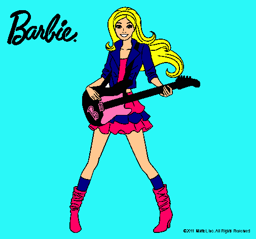 Barbie guitarrista