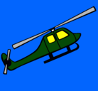 Dibujo Helicóptero de juguete pintado por eino