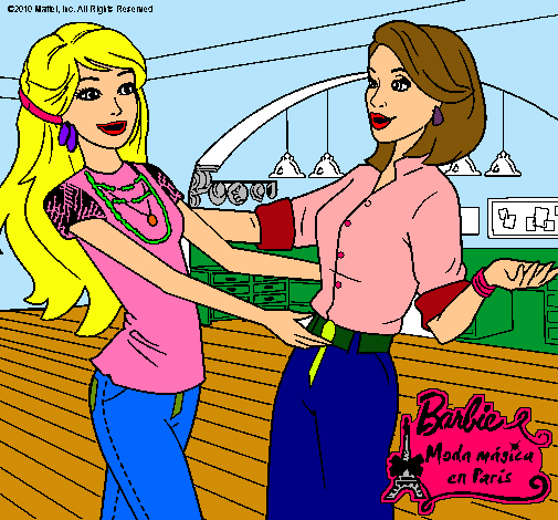 Barbie y su amiga