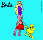 Dibujo Barbie elegante pintado por elias