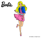 Dibujo Barbie informal pintado por lydiaa