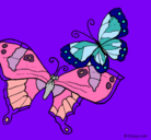 Dibujo Mariposas pintado por meli3003