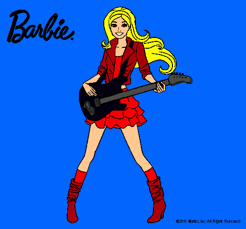 Barbie guitarrista