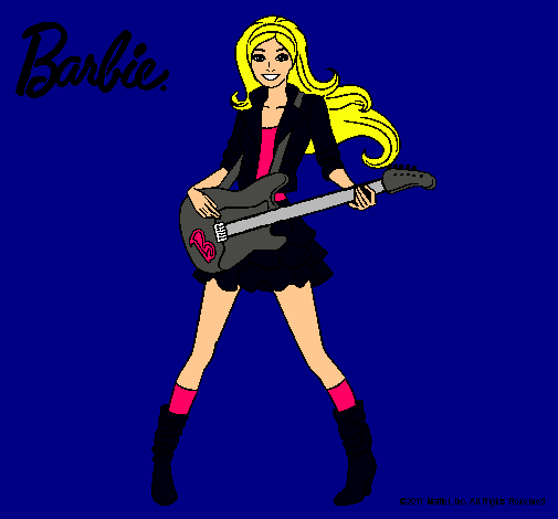 Barbie guitarrista