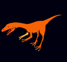 Dibujo Velociraptor II pintado por albertosauri