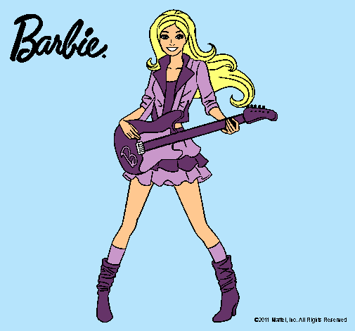 Barbie guitarrista