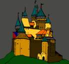 Dibujo Castillo medieval pintado por claudio12