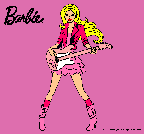 Barbie guitarrista