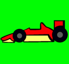 Dibujo Fórmula 1 pintado por  fghg     