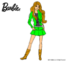 Dibujo Barbie juvenil pintado por gema-bonbon