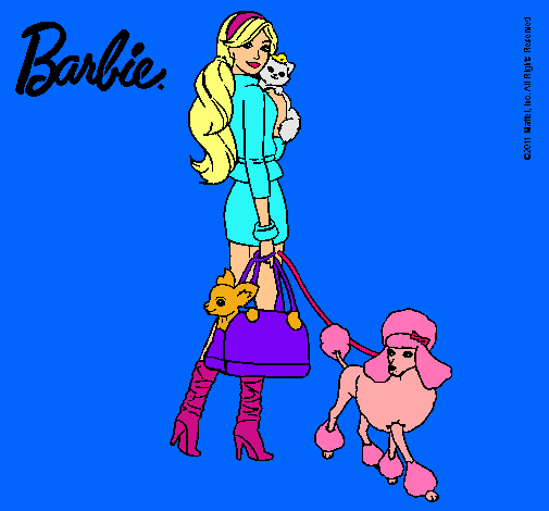 Barbie elegante