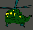 Dibujo Helicóptero al rescate pintado por jonatan