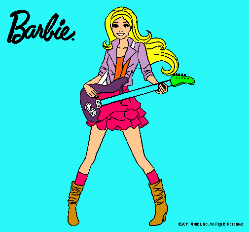 Barbie guitarrista