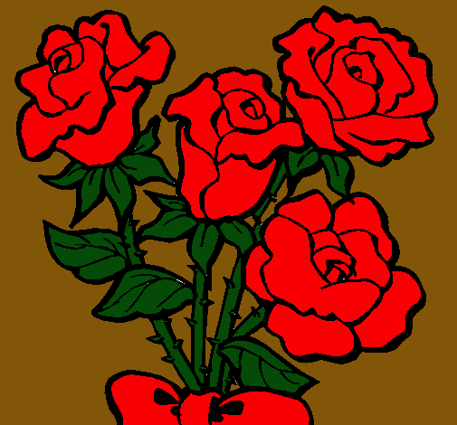 Ramo de rosas