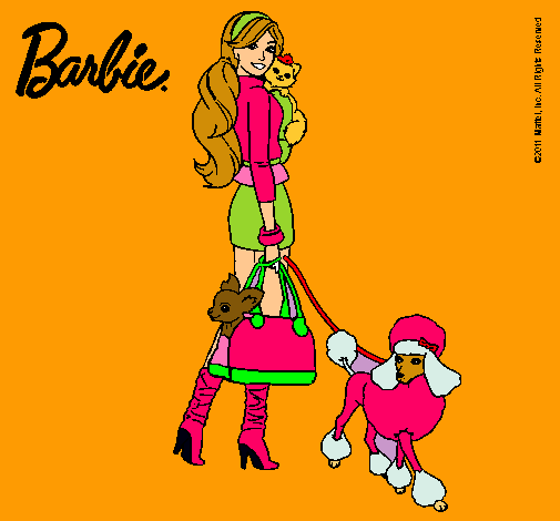 Barbie elegante