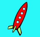 Dibujo Cohete II pintado por cohete2
