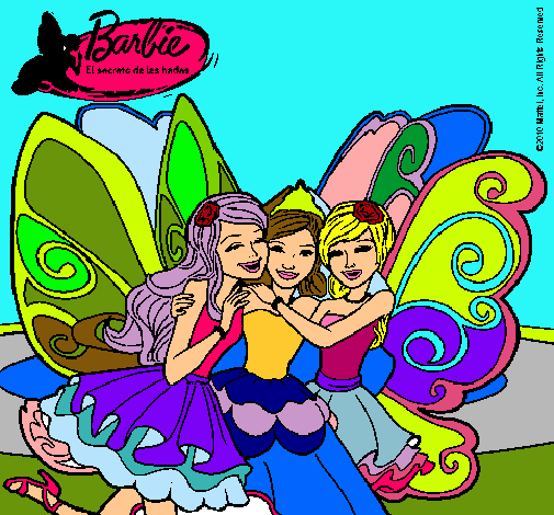 Barbie y sus amigas en hadas