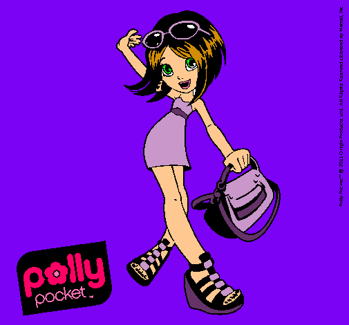 Dibujo Polly Pocket 12 pintado por bluisa