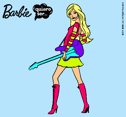 Barbie la rockera