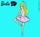 Dibujo Barbie bailarina de ballet pintado por arlenn