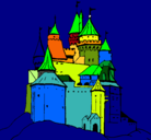 Dibujo Castillo medieval pintado por yoltzyn1